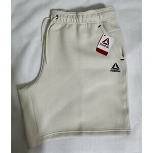 New Reebok Mens Credential Knit Short Silver Birch 3XL Phone Pocket NWT